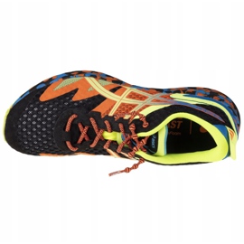 Asics Gel-Noosa Tri 12 M 1011B277-005 skor svart blå orange gul 2