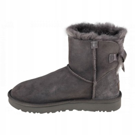 Ugg Mini Bailey Bow Ii W 1016501-GREY skor svart 1