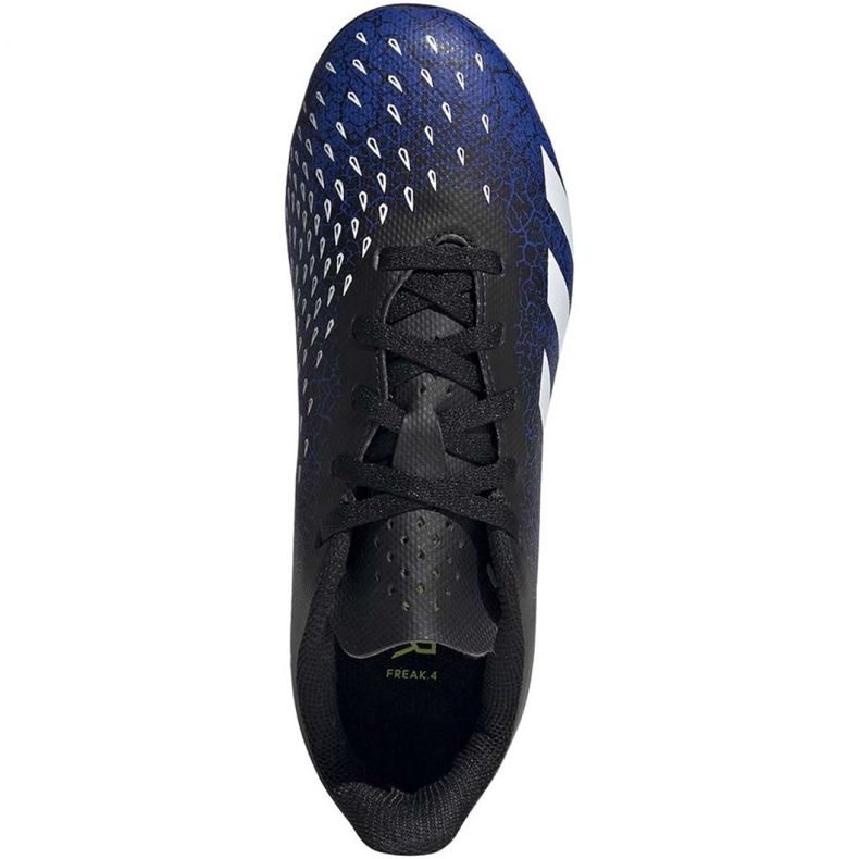 Adidas Predator Freak .4 FxG Jr FY0626 fotbollsskor svart svart 1