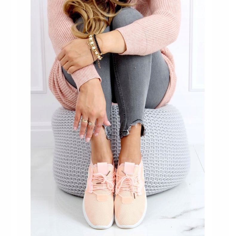 Rosa kvinnors sportskor B0-70 Rosa 1