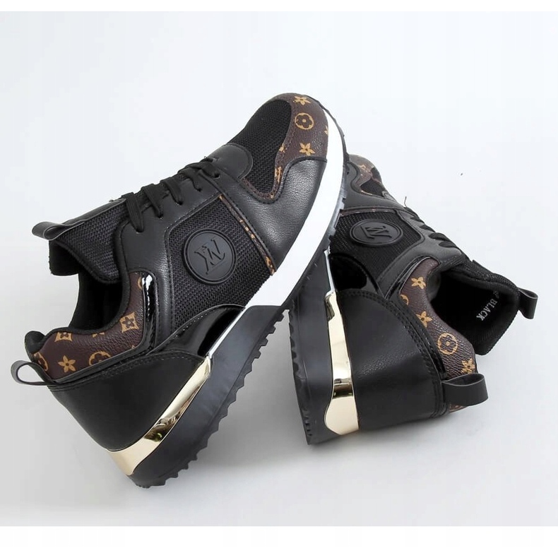 Svarta VL118P Svarta sportskor 1