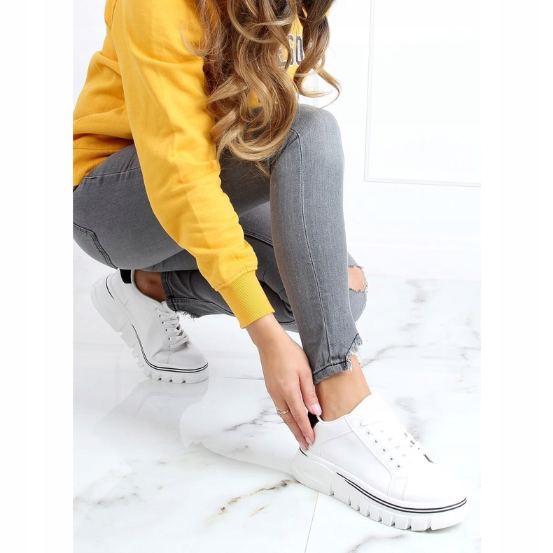 Sneakers hög sula vit NB382P Vit 1