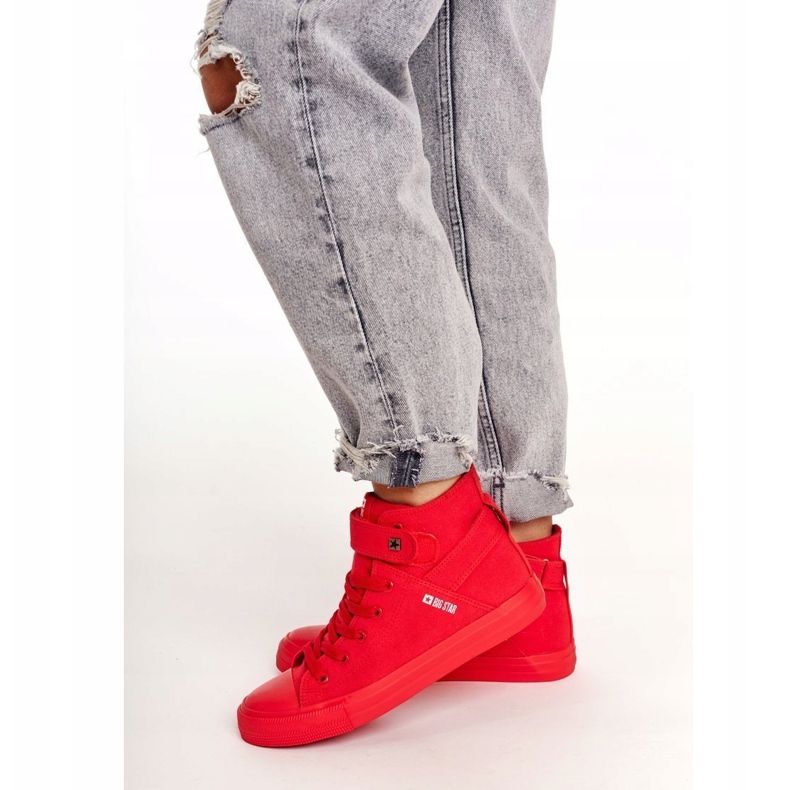 Dam Sneakers Big Star Red FF274580 röd 1