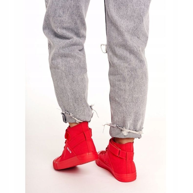 Dam Sneakers Big Star Red FF274580 röd 2