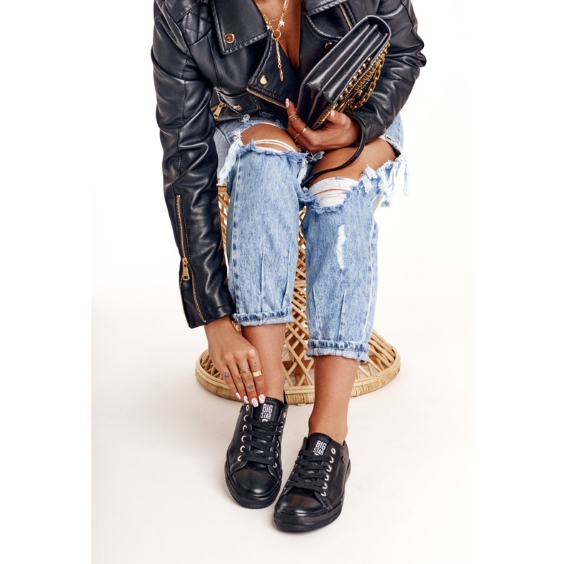 Dam Sneakers Big Star Svart V274871 1