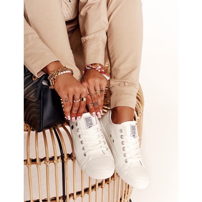 Dam Sneakers Big Star White V274869 vit 2