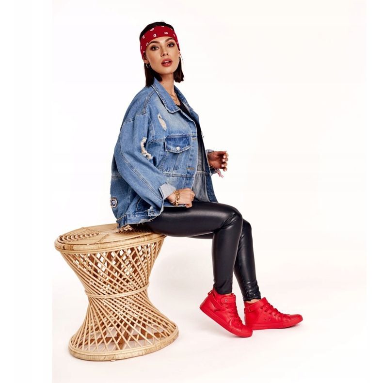 Dam Sneakers Big Star Red V274529 röd 1