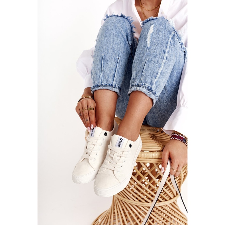 Dam Sneakers Big Star White DD274451 vit 2