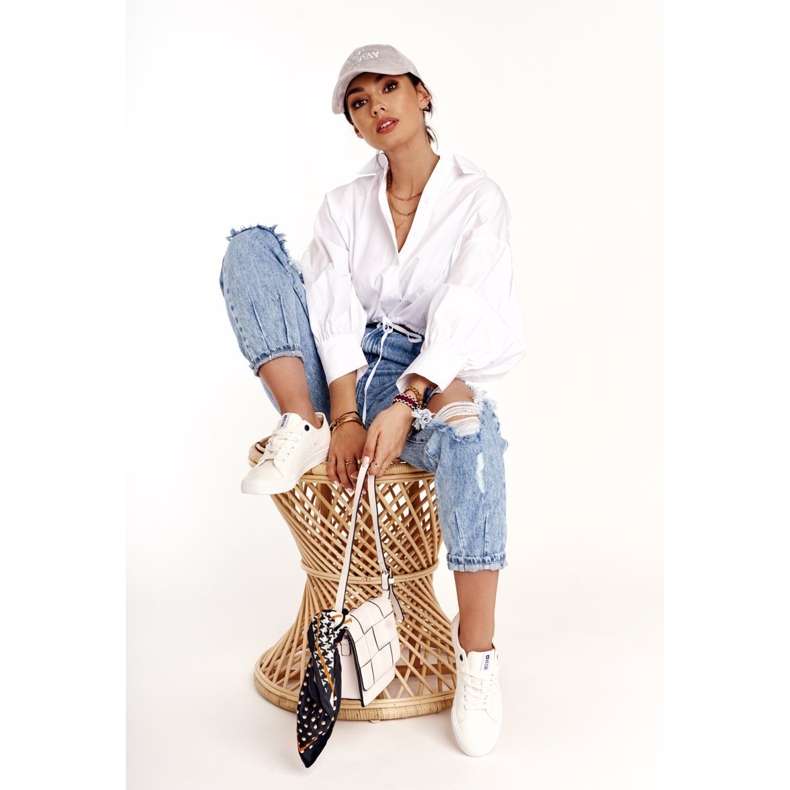 Dam Sneakers Big Star White DD274451 vit 1