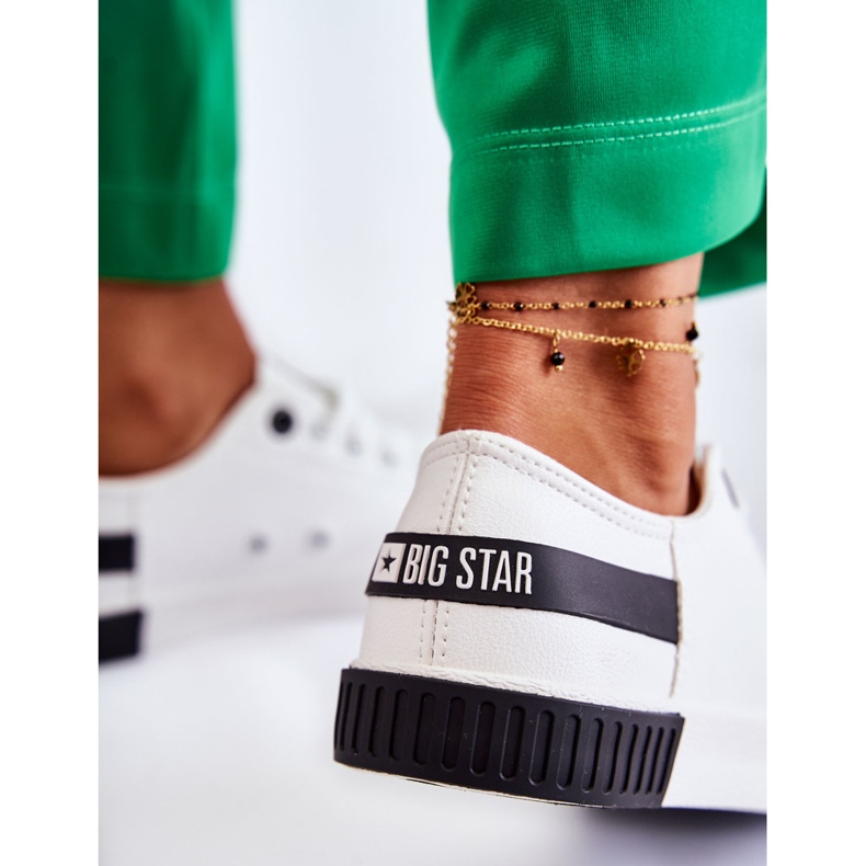 Dam Sneakers Big Star White FF274175 vit 1