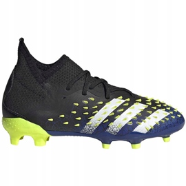 Fotbollsskor adidas Predator Freak.1 Fg Junior svart-maringrön FY0744 1