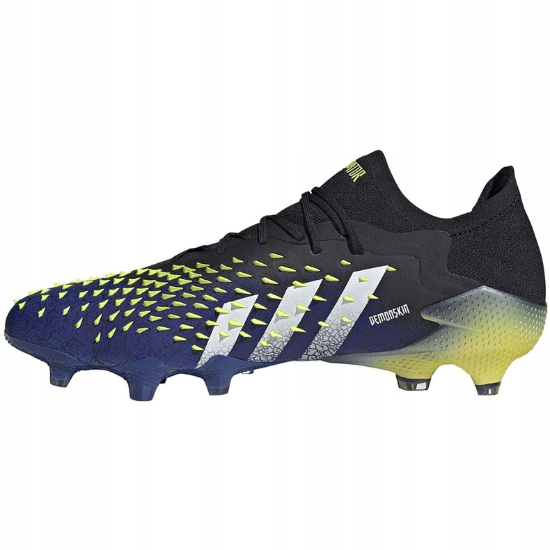 Fotbollsskor adidas Predator Freak.1 L Fg svart-blå-grön FY0745 2