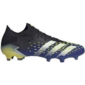 Fotbollsskor adidas Predator Freak.1 L Fg svart-blå-grön FY0745 1