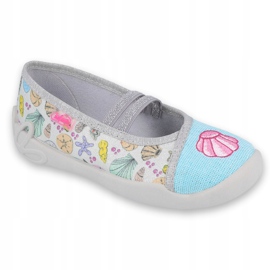 Befado barnskor 116Y271 blå grå mångfärgad 1