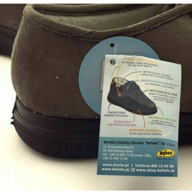 Mäns hälsoskor Dr.Orto Befado 871M006 grå 4