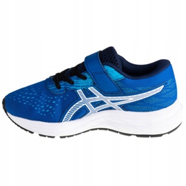 Asics Pre Excite 7 Ps Jr 1014A101-401 vit marinblå blå 1