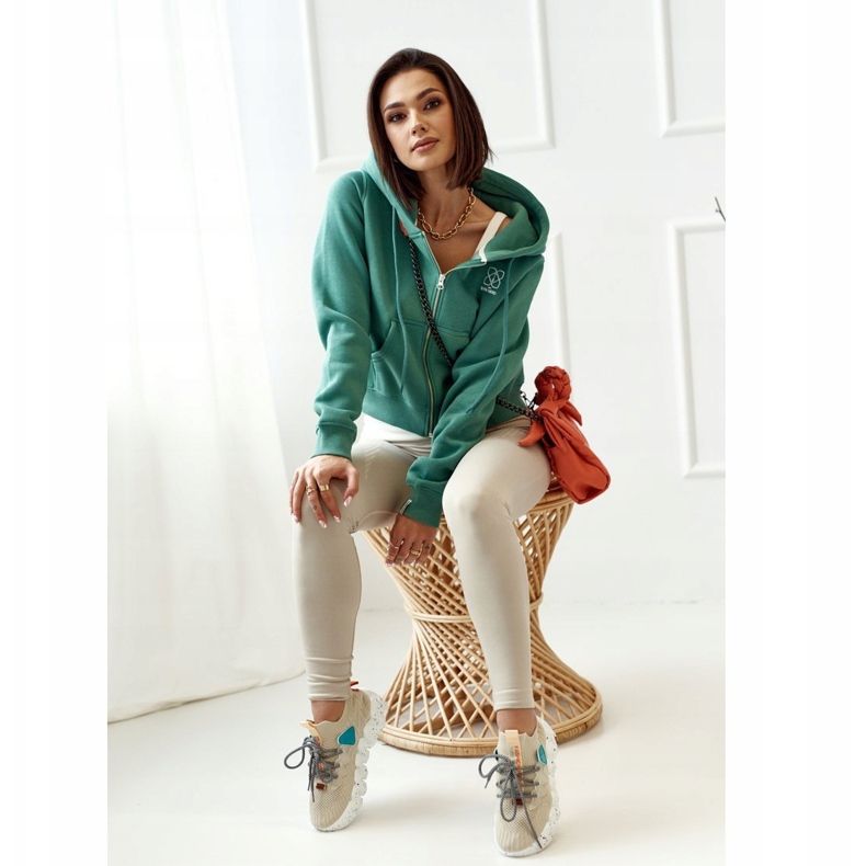 PS1 Kvinnors sportstrumpor Beige Fashion Pioneer brun 2