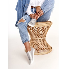 Damskor i läder Big Star HH274143 Silver silver- 1