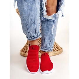 Kvinnors sportskor Slip-on Big Star DD274463 Röd 2