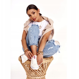 Damskor Big Star DD274892 Vit-Röd 1