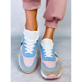 Multicolor VL121P Rosa sportskor mångfärgad 1