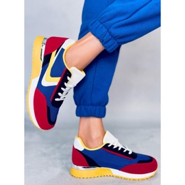 Multicolor VL121P Blå sportskor mångfärgad 2