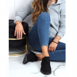 Svart NB392P All Black strumpor sportskor 1