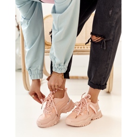 PS1 Damskor på en massiv sula rosa chunky 1