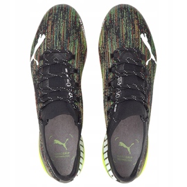 Puma Ultra 1.2 Fg Ag fotbollsskor svart-grön-röd 106299 02 1