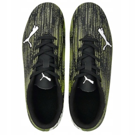 Fotbollsskor Puma Ultra 4.2 Fg Ag Junior svart-grön 106364 04 svart / grön 1