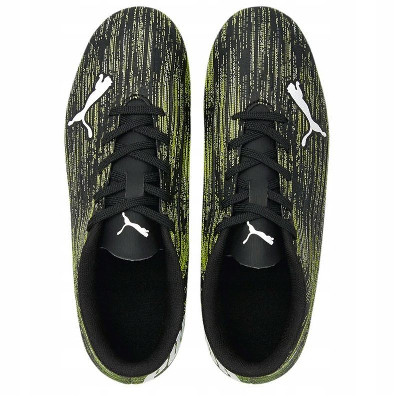 Fotbollsskor Puma Ultra 4.2 Fg Ag Junior svart-grön 106364 04 svart / grön 1