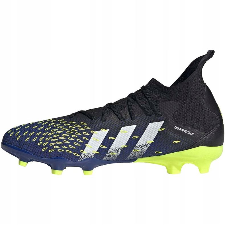 Fotbollsskor adidas Predator Freak.3 Fg svart och blå FY0610 1