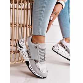 PS1 Dam Wedge Sneakers Silver Avery grå mångfärgad 1