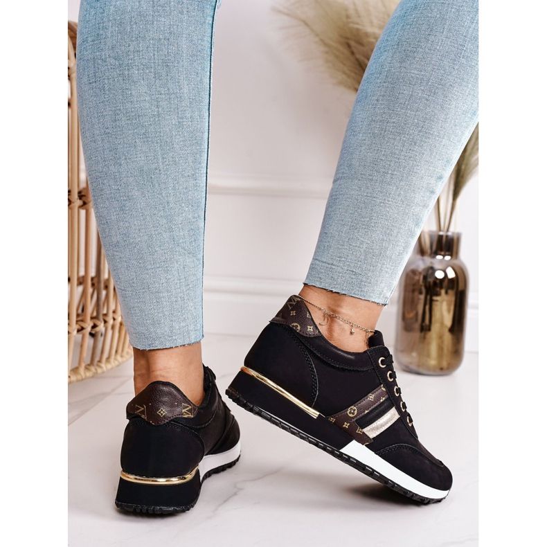 Kvinnors sportskor Sneakers Svart livsstil 1