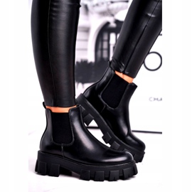 SEA Damstövlar Jodhpur -stövlar Morie Black svart 2