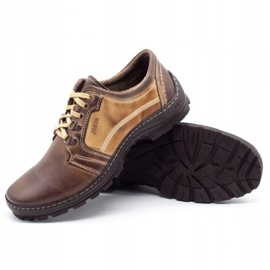 Joker Herrvandringsskor 192 brun beige 2