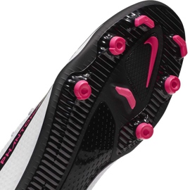 Nike Phantom Gt Club Df FG / MG CW6672 160 fotbollsskor vit 5