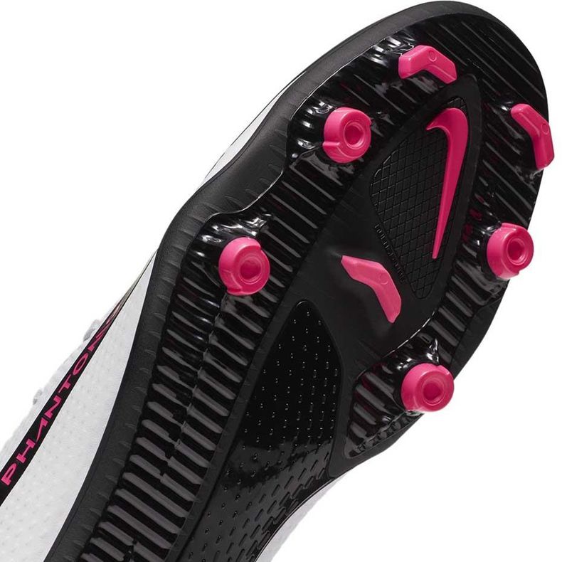 Nike Phantom Gt Club Df FG / MG CW6672 160 fotbollsskor vit 5
