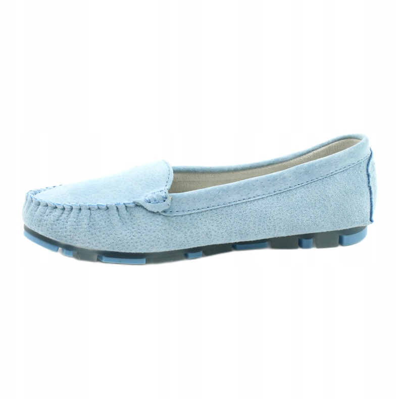Dam läder loafers Filippo DP2037 / 22 blå 2