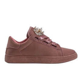 Rosa sneakers med rosa Pearl 1