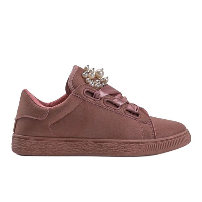 Rosa sneakers med rosa Pearl 1