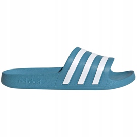 Adidas Adilette Aqua FY8100 tofflor vit blå 2