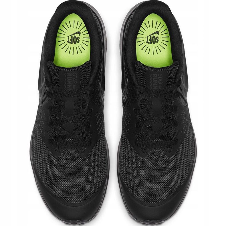 Nike Star Runner svarta barnskor AQ3542 003 1