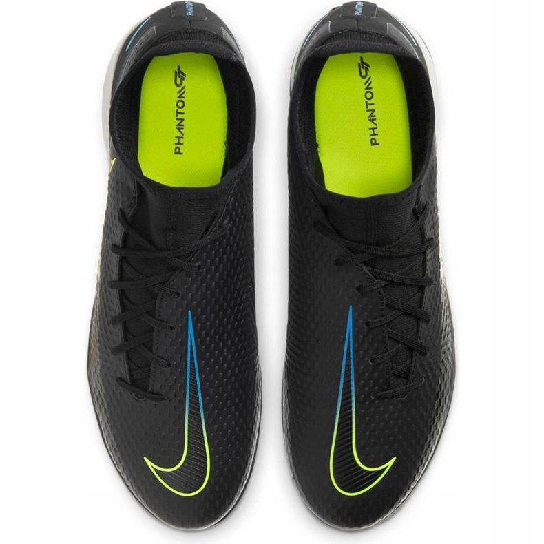 Nike Phantom Gt Academy Df Ic CW6668 090 fotbollsskor svart svart 1