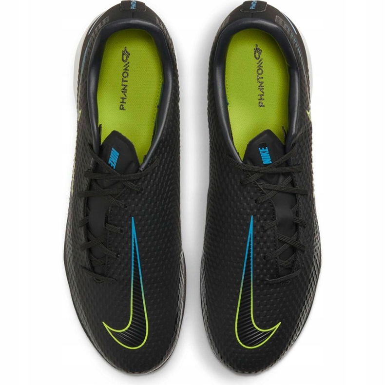 Nike Phantom Gt Academy Ic CK8467 090 fotbollsskor svart svart 1