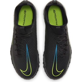 Nike Phantom Gt Academy Df Tf Junior CW6695 090 fotbollsskor svart svart 1