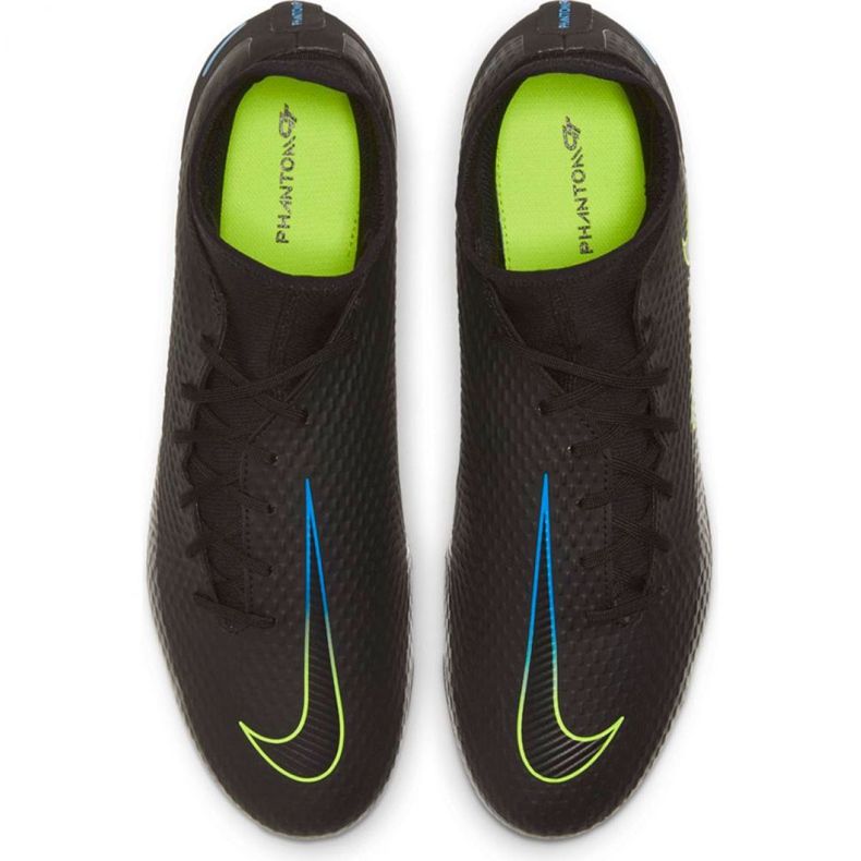 Nike Phantom Gt Academy Df FG / MG M CW6667-090 fotbollsskor svart svart 1