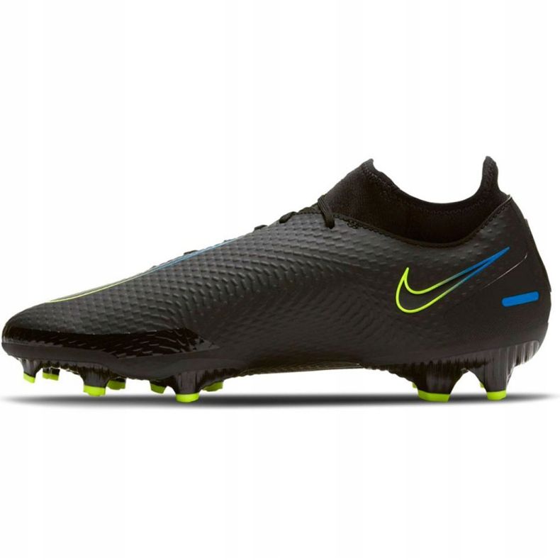 Nike Phantom Gt Academy Df FG / MG M CW6667-090 fotbollsskor svart svart 2
