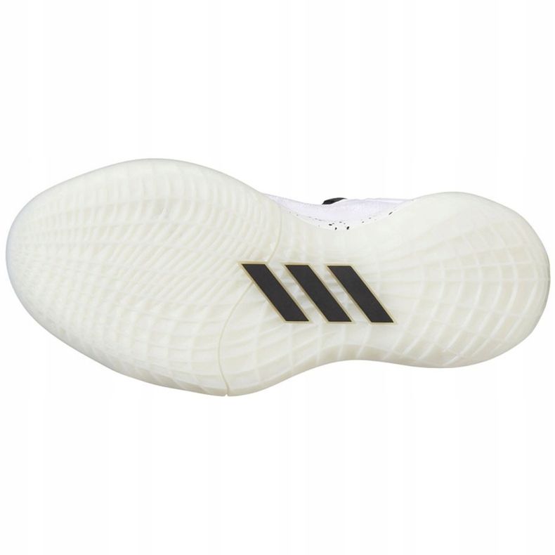 Adidas Harden Stepback 2 Jr FZ1545 basketskor vit, vit, svart vit 2
