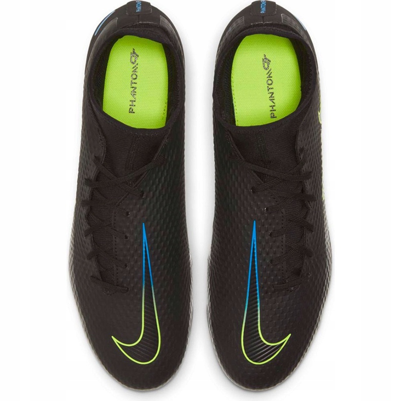 Nike Phantom Gt Academy Df FG / MG CW6667 090 fotbollsskor svart svart 1